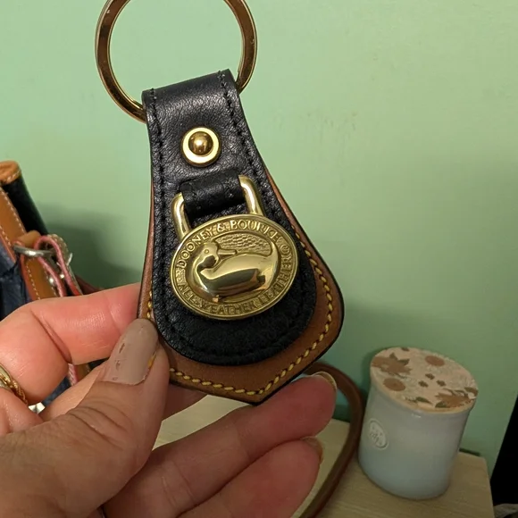 Nwt Rare Vintage Dooney & Bourke All Weather Leather Bag And Wallet Set - Picture 10 of 16